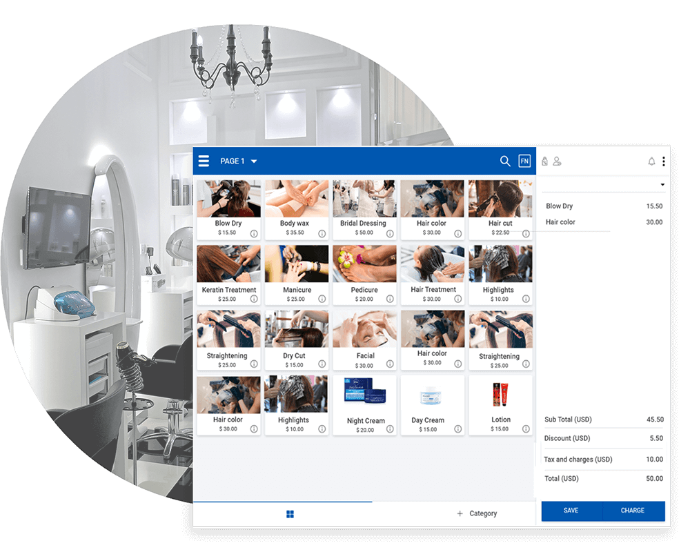 Conveniently manage sales