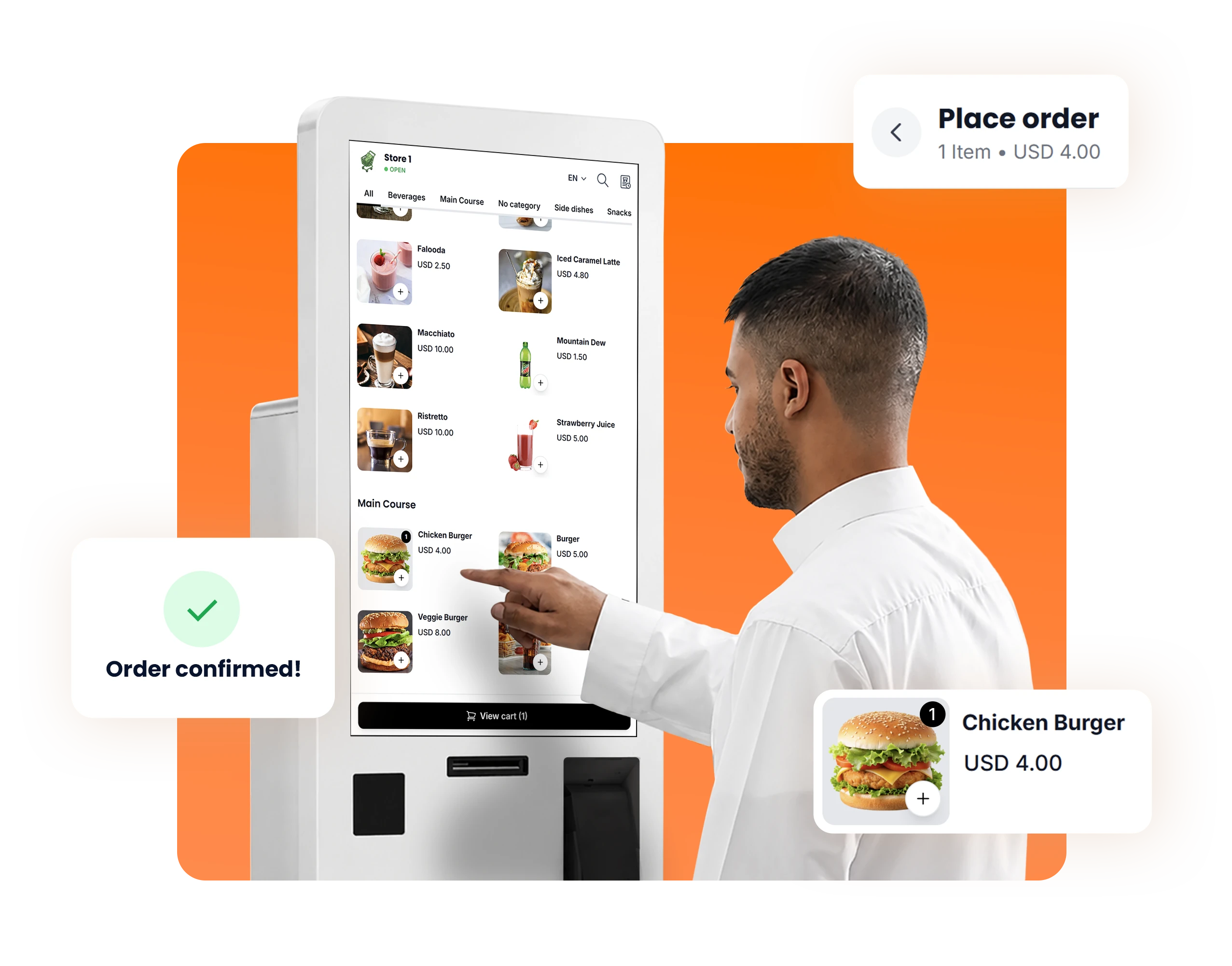 Benefits of SalesPlay Self-Order Kiosk 