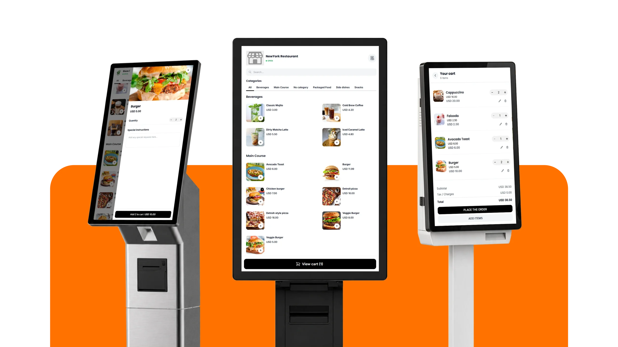 SalesPlay Self-Order Kiosk App 
