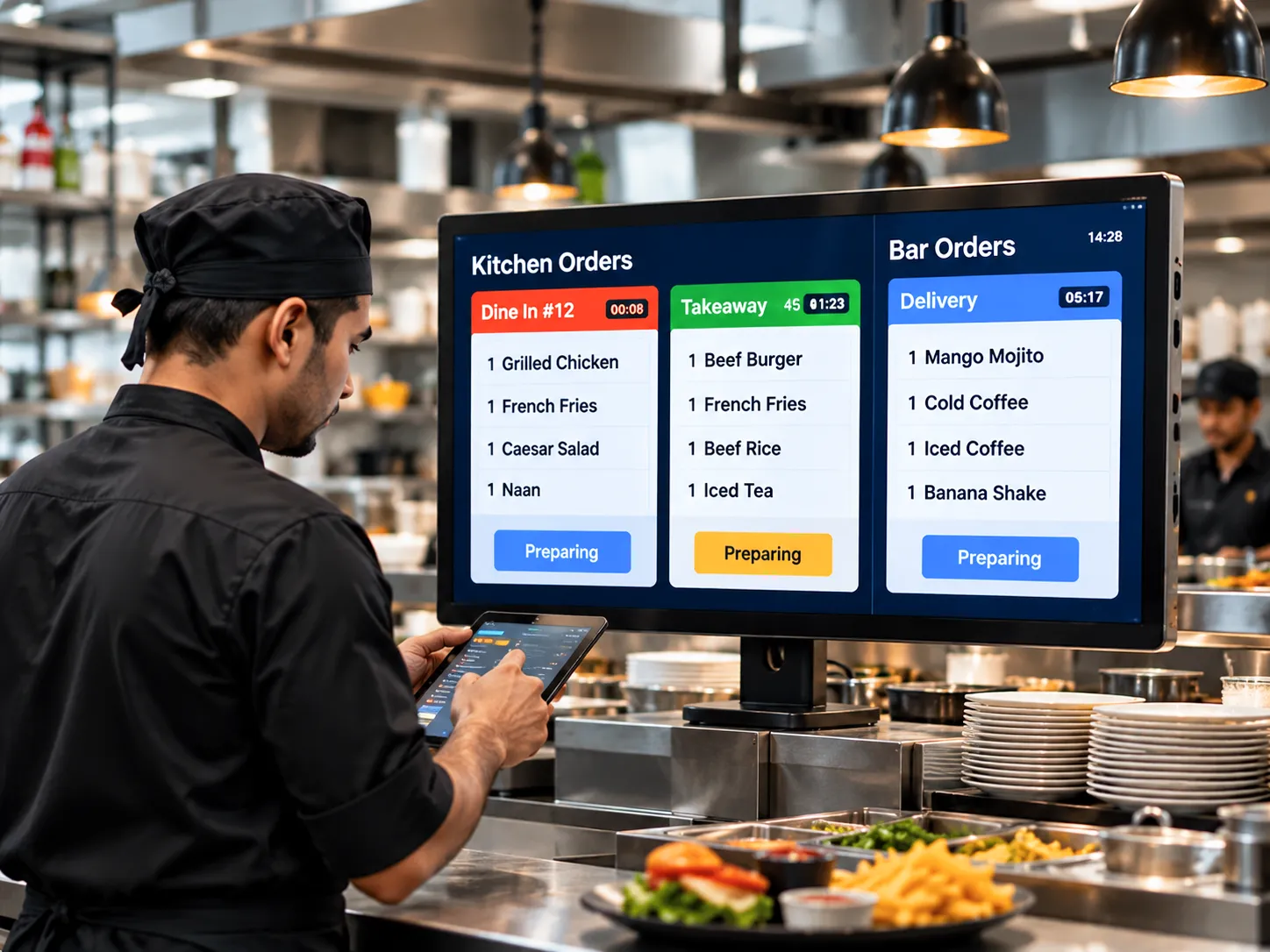 Keep Your Kitchen in Sync with Every Order 