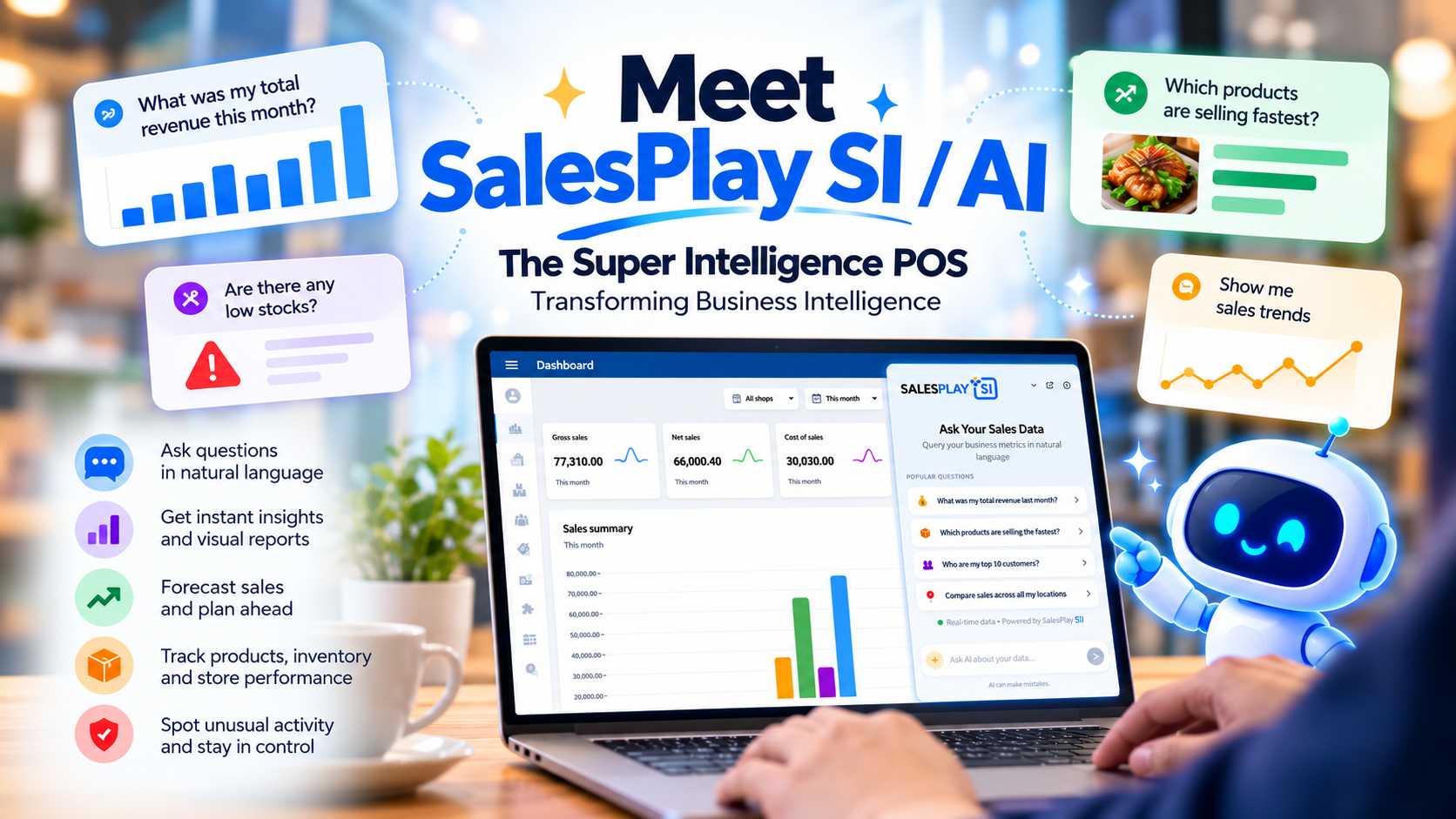 Meet SalesPlay AI / SI: The Super Intelligence POS Transforming Business Intelligence